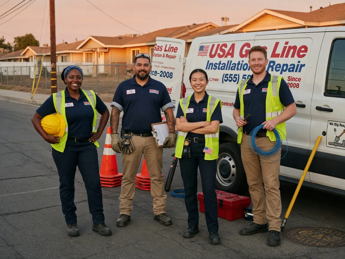 Gas Line Installation company in Parma, MI
